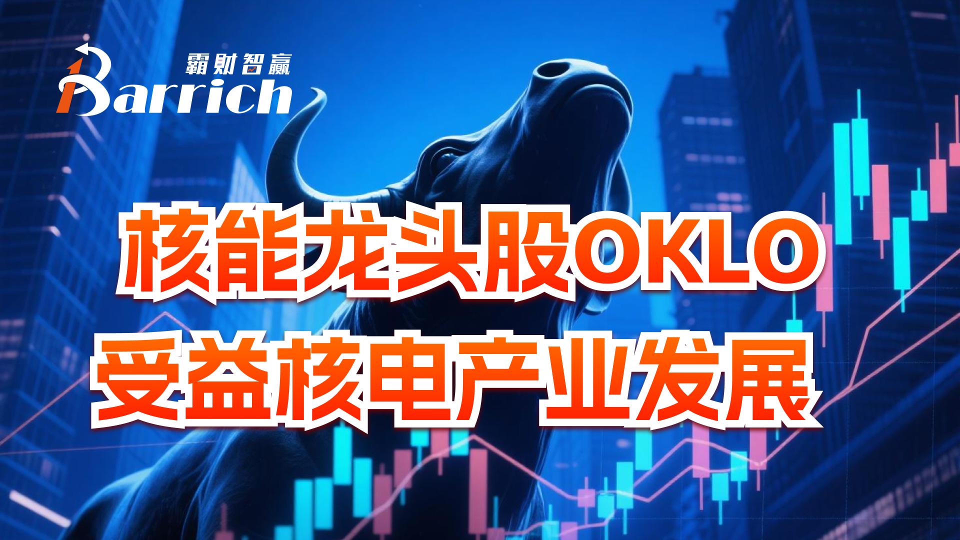 核能龙头股OKLO，受益核电产业发展